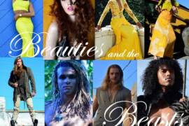 Disney's Beauty and the Beast movie premier fashion show