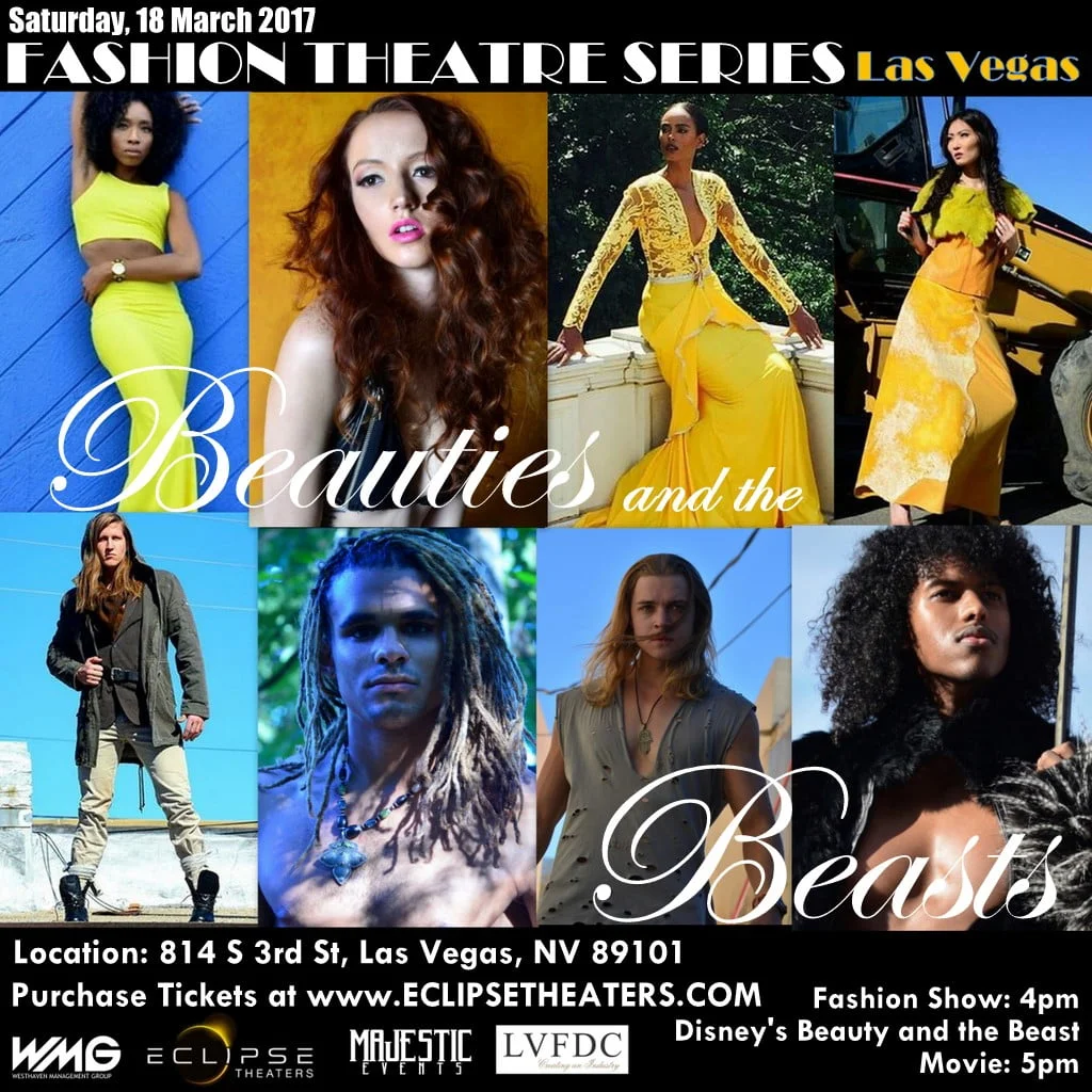 Disney's Beauty and the Beast movie premier fashion show