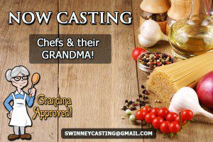 Read more about the article New Major Cable Network Cooking Show Casting Chefs & Their Grandmas Nationwide