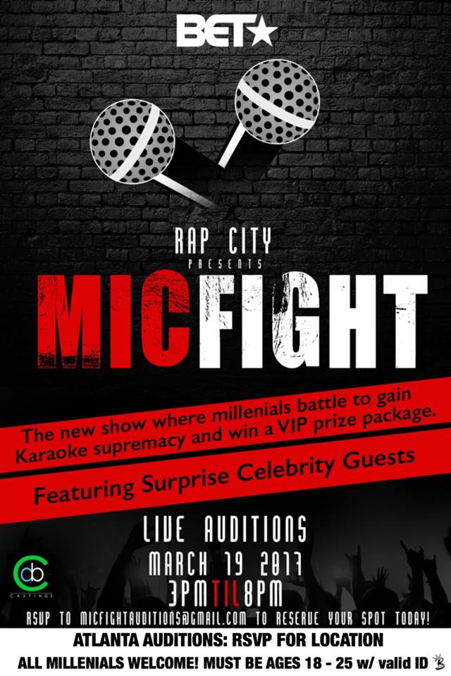 BET casting for mic fight