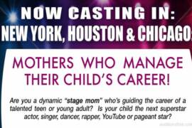 Momager casting notice