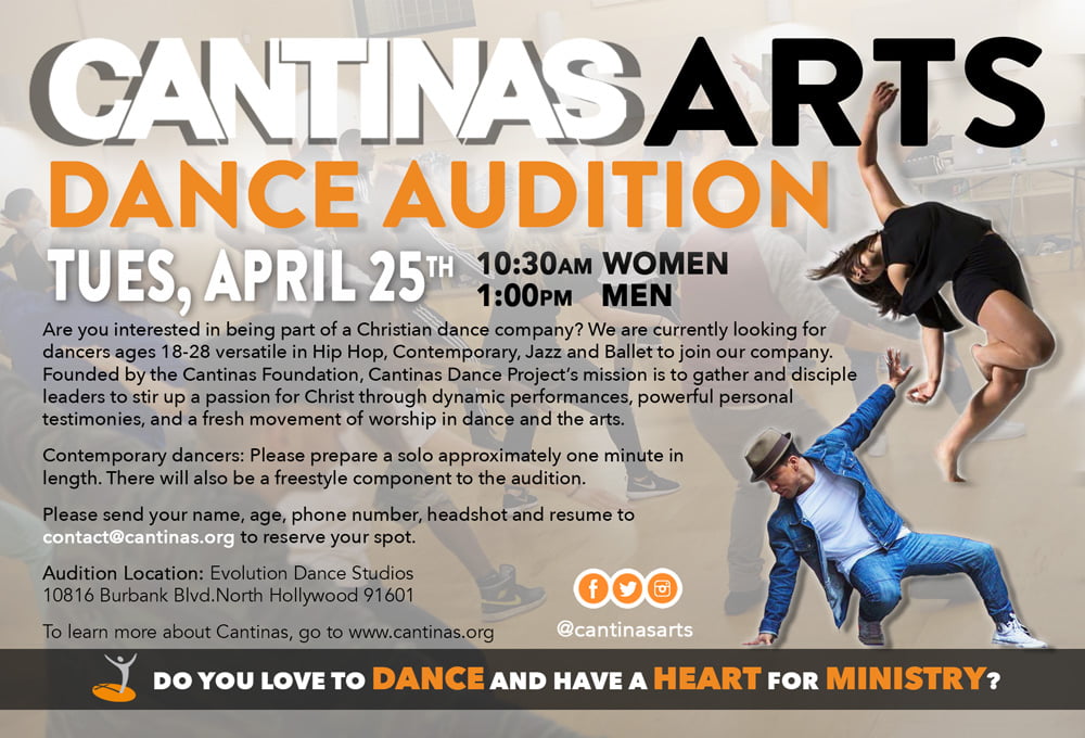 Cantinas Dance Company auditions L.A.
