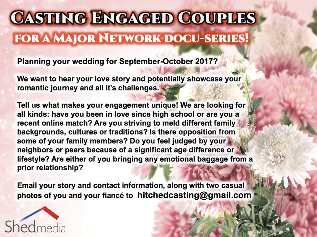 Hitched reality show casting