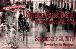 Theater Auditions in Austin Texas for “A Streetcar Named Desire”