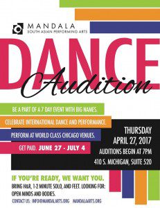 Read more about the article Dancer Auditions in Chicago for Mandala Summer Series