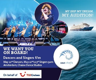 Read more about the article Mein Schiff Fleet Ctuises Holding Auditions for Paid Singers and Dancers in Amsterdam