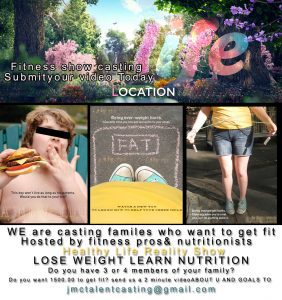 Read more about the article Casting Families in Las Vegas Nevada for New Weightloss TV Show