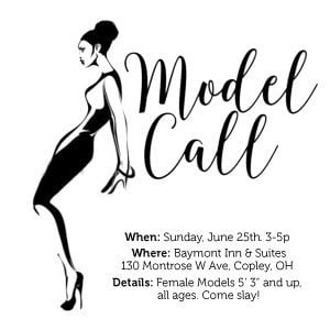 Runway Model Auditions in Akron Ohio for Fashion Show