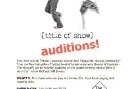 Little Church Theater New Hampshire