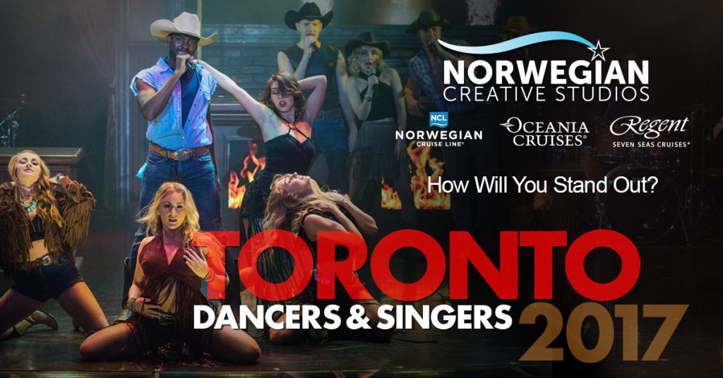Toronto singer and dancer auditions