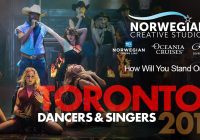 Toronto singer and dancer auditions