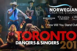 Toronto singer and dancer auditions