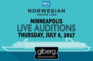 Minneapolis, MN Auditions, Singers & Dancers for Norwegian Cruises