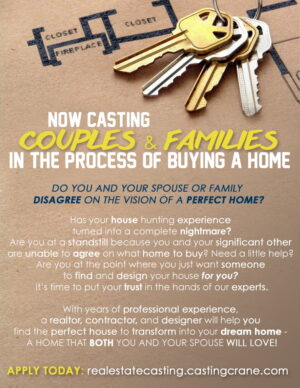 Casting Couples Nationwide Looking To Buy A Home