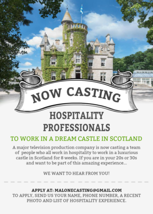 Casting Hospitality Pros in UK for New Reality Show