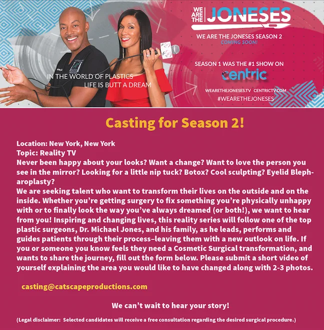 casting plastic surgery show