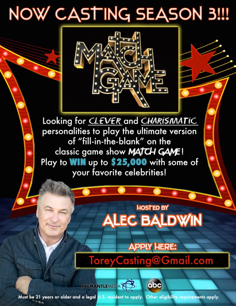 Match Game contestant auditions