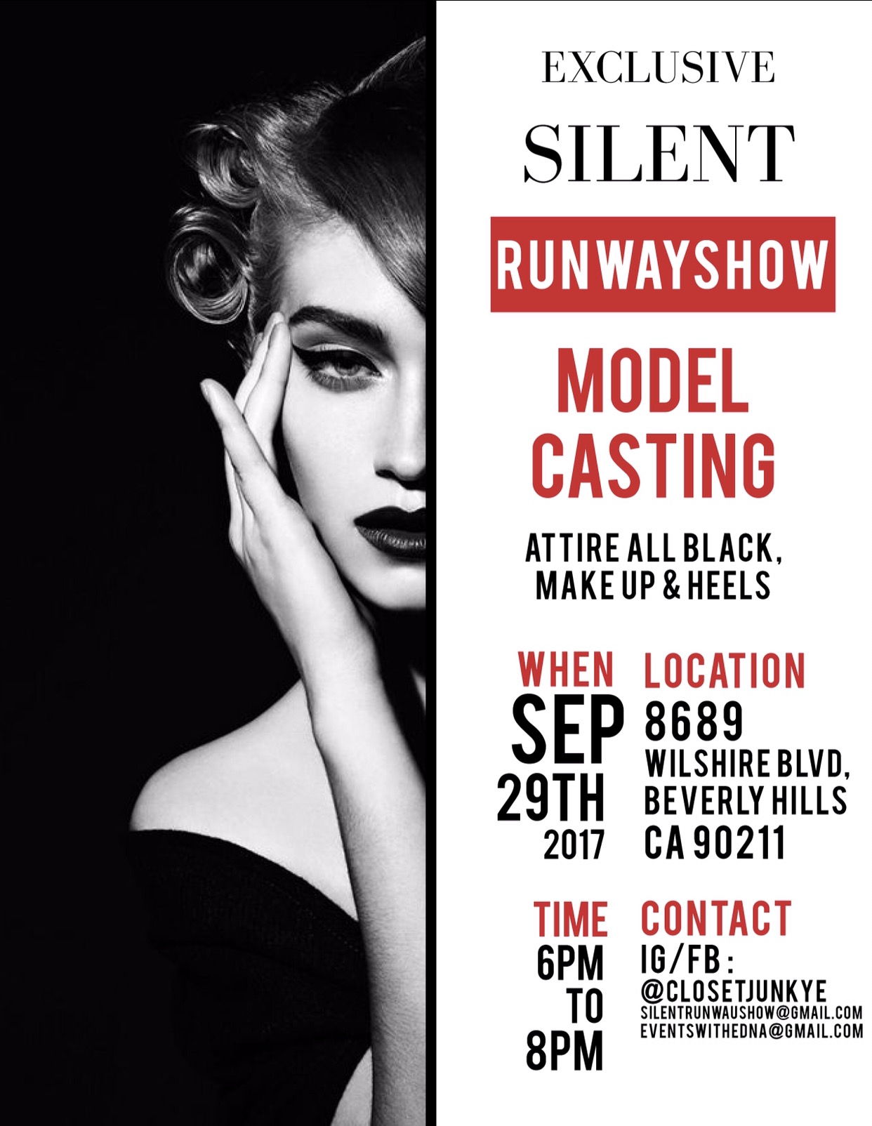 Read more about the article Modeling Auditions in Beverly Hills / Los Angeles Area