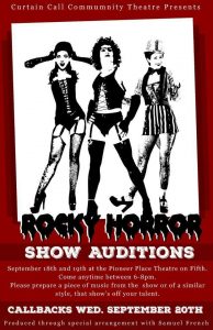Read more about the article Theater Auditions in St Cloud MN for “Rocky Horror Show”