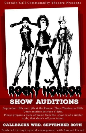 Theater Auditions in St Cloud MN for “Rocky Horror Show”