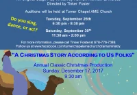 “A Christmas Story According to Us Folks.”