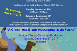 “A Christmas Story According to Us Folks.”