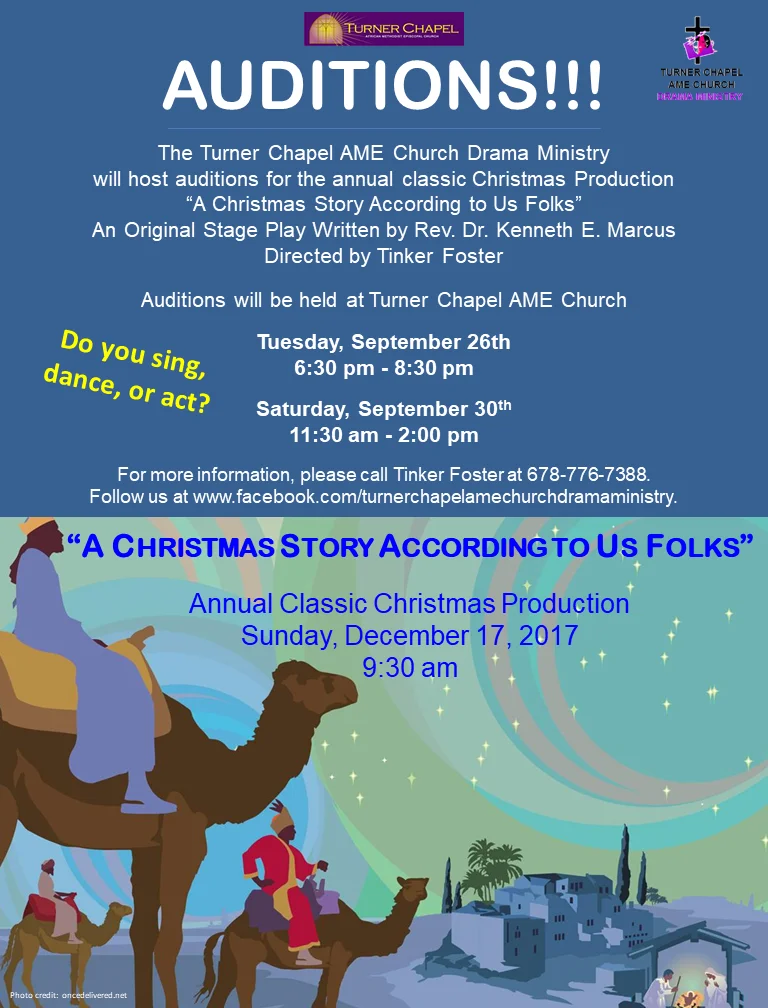 “A Christmas Story According to Us Folks.”