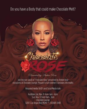 Amber Rose is Casting Male Model Types in Las Vegas