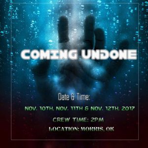 Read more about the article Casting Auditions & Crew Call in Oklahoma for Indie Film “Coming Undone”