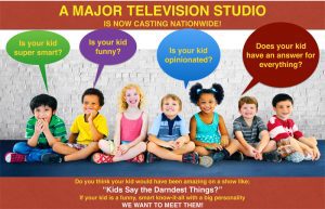 Nationwide Kid Auditions for “Kids Say…” Reality Show