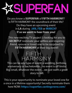 Read more about the article Casting 5th Harmony Fans With Upcoming Events in L.A.