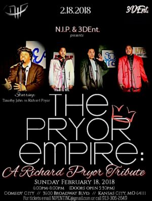 Kansas City, MO Auditions  for Richard Pryer Tribute Show