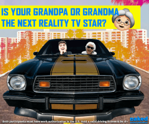 Casting Grandparents in Georgia For Road Trip Reality Show