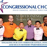 Read more about the article Chorus Singers, Tenor & Bass Auditions in DC