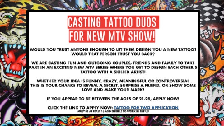 MTV tattoo show