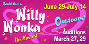 Musical Theater Auditions in Utah for Willy Wonka