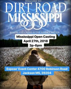 Read more about the article Open Casting Call in Jackson Mississippi for Speaking Roles in Movie “Dirt Road Mississippi”