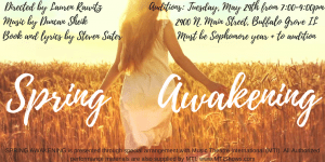 Read more about the article Actors for “Spring Awakening” Stage Play in Chicago Illinois