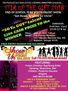 Read more about the article Atlanta Christian Talent Show Coming Up