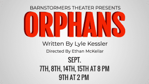 Male Actor for “Orphans” Stage Play in Philadelphia