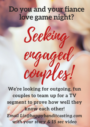 Casting Couples in Stamford CT / Tri-State Area for New Couples Game Show