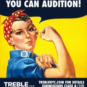 Auditions in NYC for Treble NYC Singer Group A Cappella