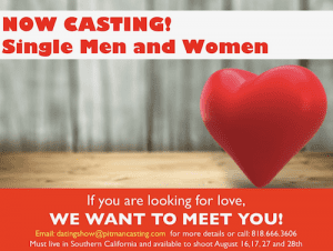 Major Talk Show Casting Single Men and Women in Los Angeles