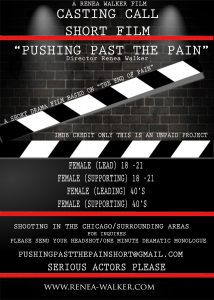 Read more about the article Casting Actors in Chicago for Short Film “Pushing Past The Pain”