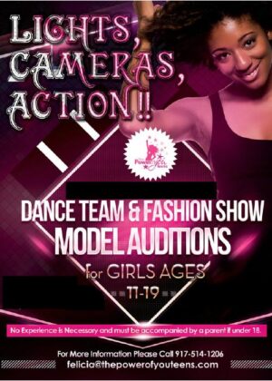 Teen Model and Dancer Auditions in NYC