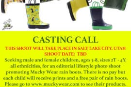 Kids auditions in Salt Lake City