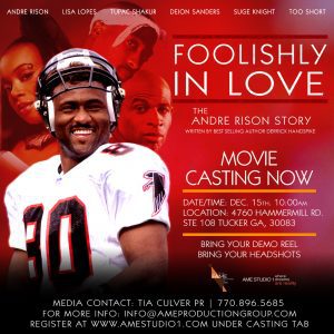 Open Call in Atlanta for Andre Rison Biopic