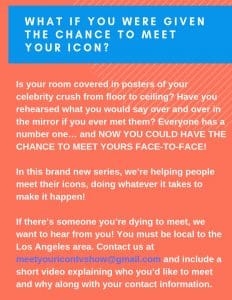 Read more about the article TV Series Casting People Who Have A Celebrity Crush or Icon