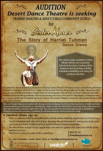 Read more about the article Open Auditions in Austin for Sister Moses: The Story of Harriet Tubman
