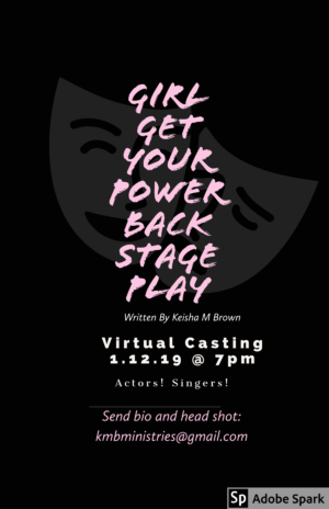 Casting Call for Jersey Stage Play